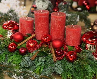 Adventsgesteck