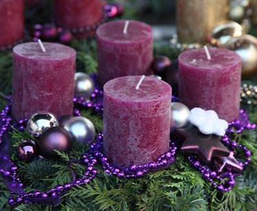 Adventsgesteck