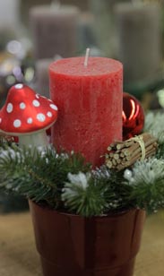 Adventsgesteck