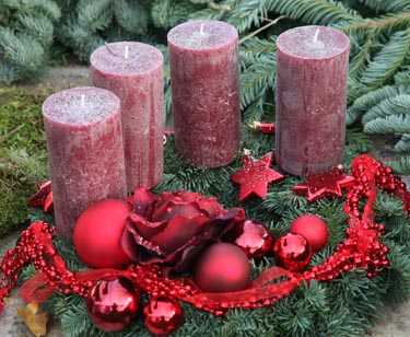 Adventsgesteck