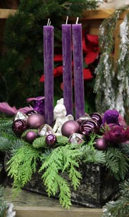 Adventsgesteck