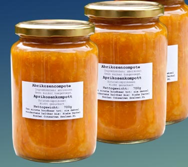 Aprikosenkompott