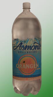 Asmonte Quellwasser Orangengeschmack