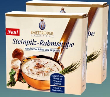Barteroder Steinpilz-Rahmsuppe