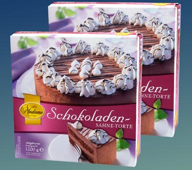 Cafe Madame  Schokoladen-Sahne-Torte