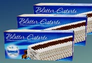 Congelati Blätter-Eistorte