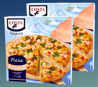 Costa Pizza Scampi