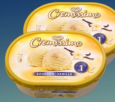 Cremissimo Eis Bourbon-Vanille