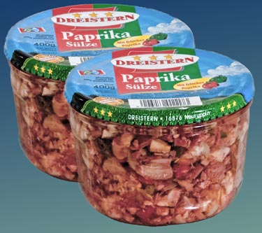 Dreistern Paprika-Sülze