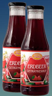 Erdbeer-Sirup