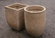 Fiberglas-Topf