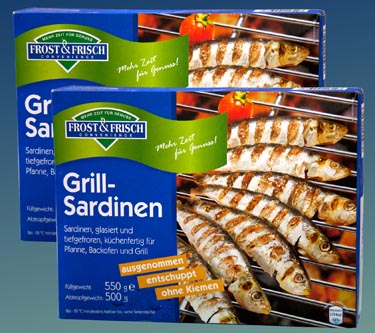 Grill Sardinen