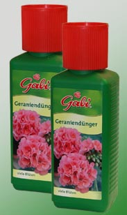 Geraniendünger