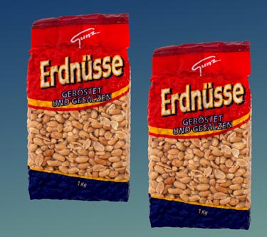 Erdnüsse gesalzen 1Kg