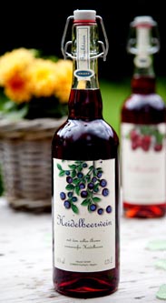 Hauser Heidelbeerwein