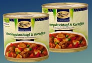 Keunecke Schweinegulaschtopf und Kartoffeln