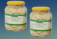 Speisekartoffeln in Scheiben