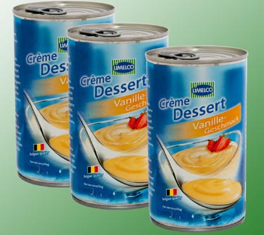 Creme Dessert - Vanille oder Schokolade