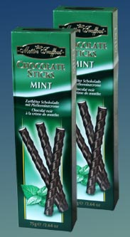 Schokoladen-Sticks Mint
