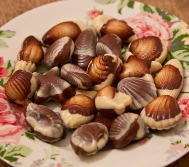 Feine-Meeresfrüchte - Schokoladenpralinen