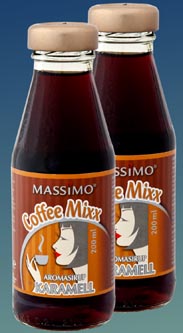 Massimo Kaffee-Aromasirup Karamell