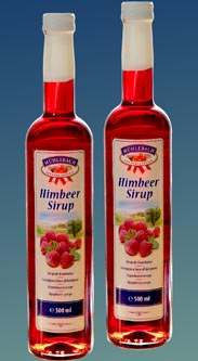 Himbeere Sirup