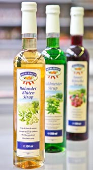 Holunderblütensirup