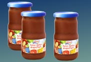 Natreen Apfelmu - Roter Apfel Grapefruit