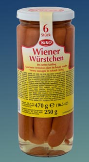 Niko Wiener Würstchen