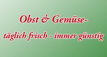 Obst und Gemüse