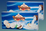 Waffelkugeln Kokos