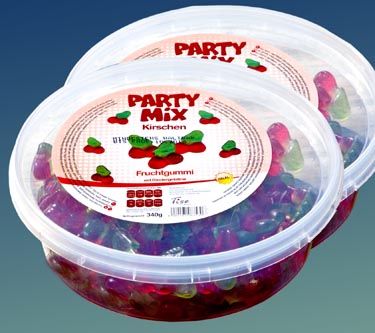 Party Mix Fruchtgummi-Kirschen