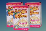 Peo Mikrowellen-Popcorn gezuckert