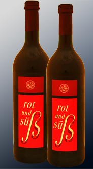 Rot und Süss - Pfälzer Rotwein
