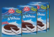Ruf Black and White Kuchenmischung