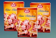 Feine Plätzchen m. Zuckerperlen