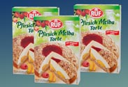 Ruf Pfirsich-Melba Torte Backmischung