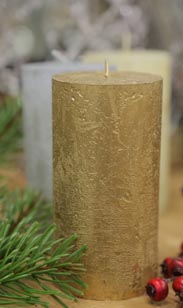 Kerze 13x6,8 cm