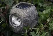 Solar Steinlampe