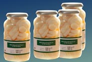 Speisekartoffeln in Scheiben