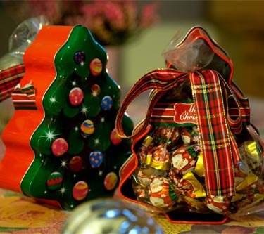 Blechdose Tannenbaum