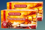 Teekanne Tee Sternenmarkt