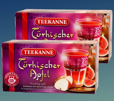 Teekanne Tee Türkischer Apfel