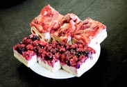 3 Kuchenstücke