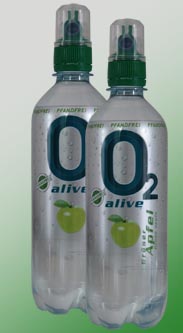 O alive Wasser Apfel