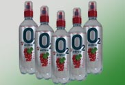 O alive Wasser Rote Johannisbeere