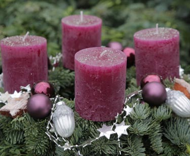 Adventsgesteck