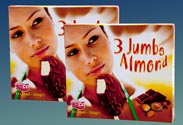 Jumbo Mandel Eis